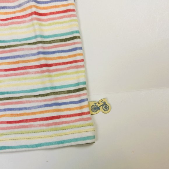 NWT Gymboree Girl " Bonjour Provence " Floral Knit Capri & Multi Stripe Tank 3 - Picture 5 of 6